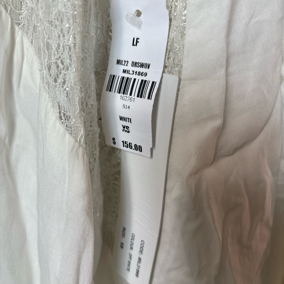 NWT Millau LF Women White Lace Tank Top in size XS. long length - Picture 3 of 9